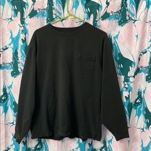 Long sleeve Olive green T-Shirt